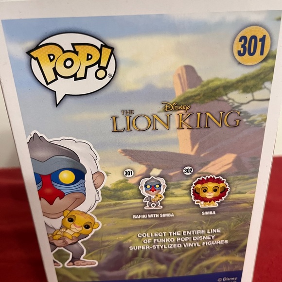 Rafiki W/ Simba Funko Pop - Picture 1 of 3